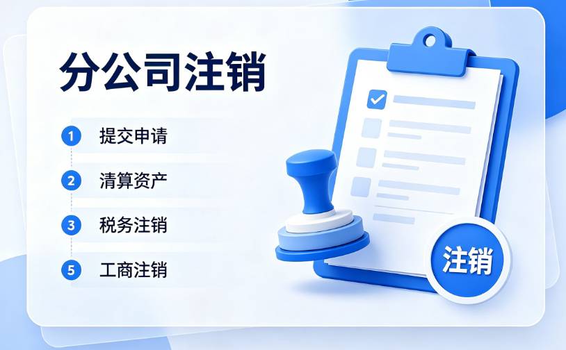 分公司注销