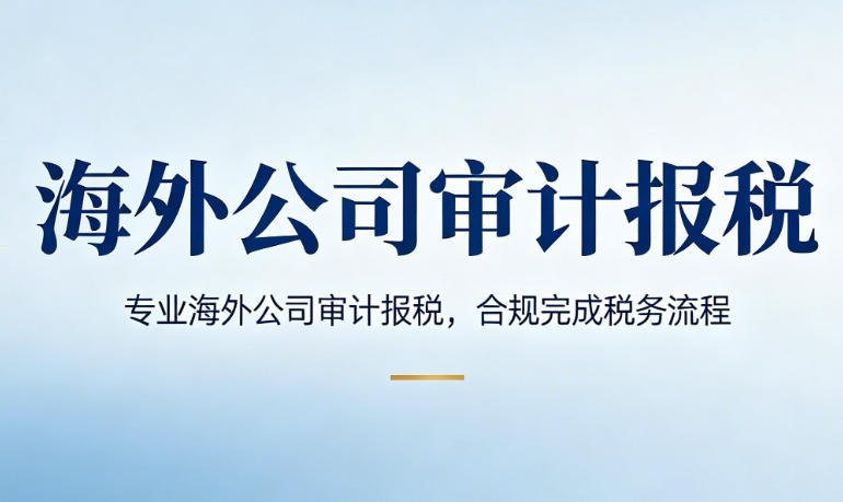 海外公司审计报税